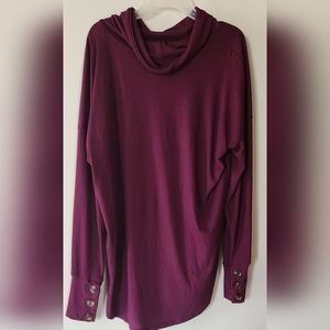 Large lularoe womans Button sleeve